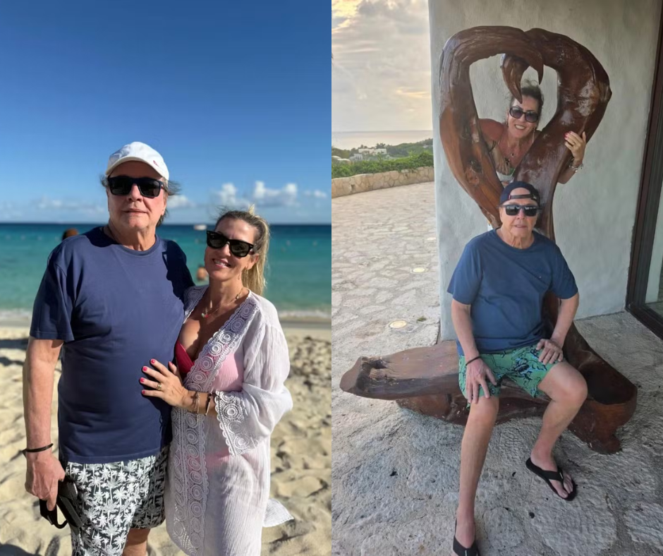 Fábio Jr. abre álbum de viagem com a esposa