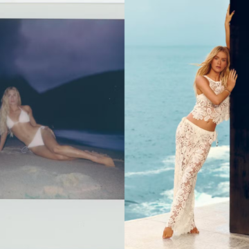 Marina Ruy Barbosa posta cliques de biquíni e diz que vai voltar a ser loira: ‘Amei’