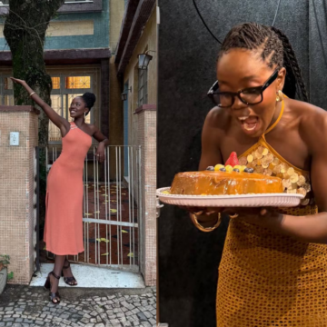 Clara Moneke se despede de ‘Dona de Mim’ no último dia de gravação da novela