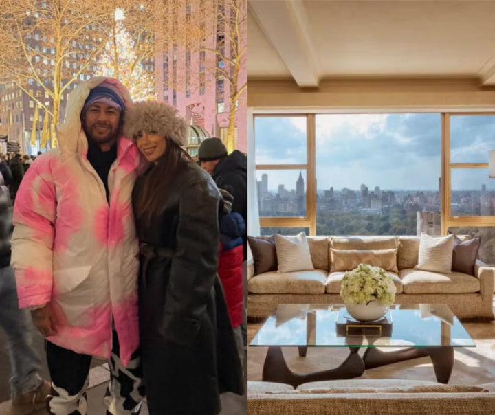 Neymar e Bruna Biancardi curtem viagem a Nova York em hotel de luxo