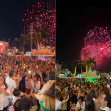 Salvador abre Natal 2025 com festa e fogos de artifício no Centro Histórico