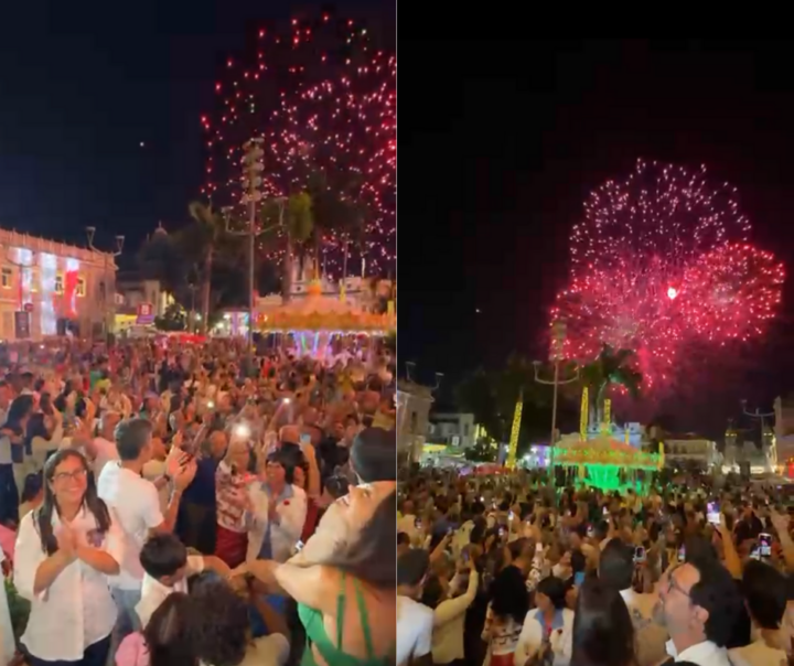 Salvador abre Natal 2025 com festa e fogos de artifício no Centro Histórico