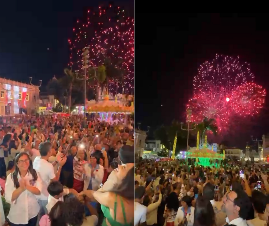 Salvador abre Natal 2025 com festa e fogos de artifício no Centro Histórico
