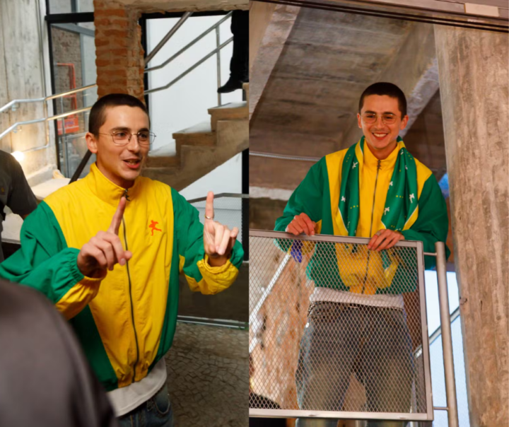 Timothée Chalamet aposta em look ‘Brasil Core’ e causa tumulto em aparição surpresa em São Paulo