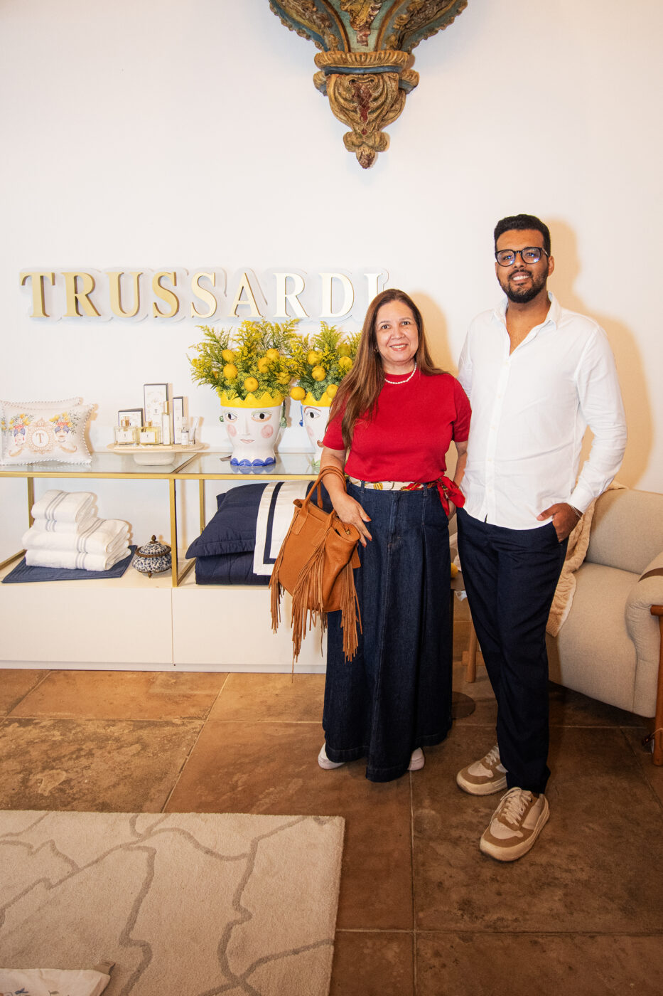 Dinah Lins e Paulo Vitor Andrade