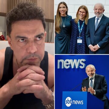 Zezé Di Camargo anuncia rompimento com SBT após visita de Lula