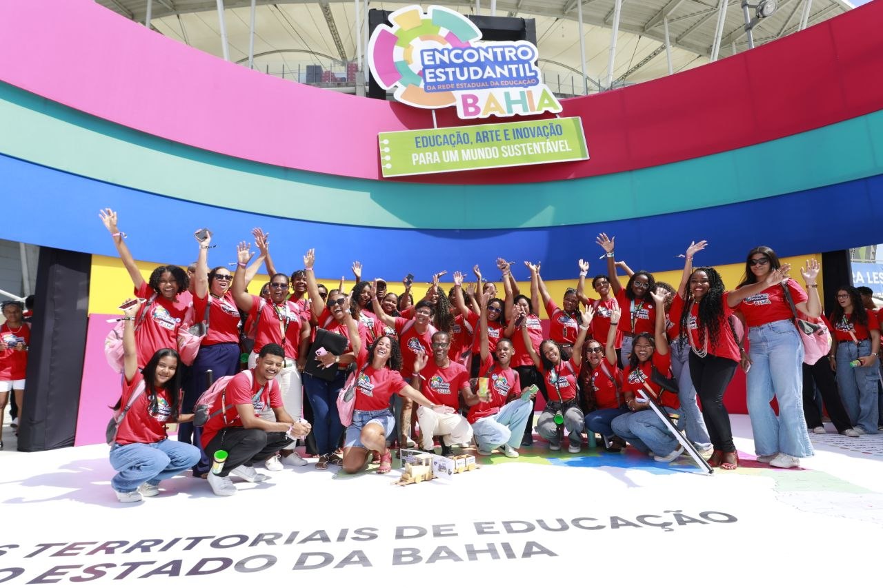 Maior evento estudantil do Brasil movimenta Arena Fonte Nova com arte, ciência e cultura