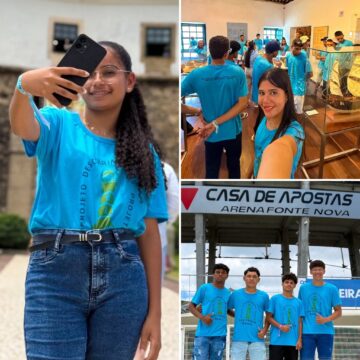 Do sertão ao mar: estudantes visitam Salvador pela primeira vez em viagem financiada pela comunidade