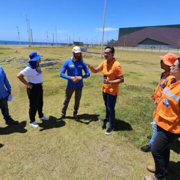 Prefeitura inicia preparativos do Festival da Virada 2026 com vistoria técnica