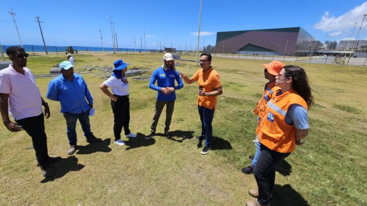 Prefeitura inicia preparativos do Festival da Virada 2026 com vistoria técnica