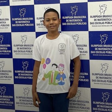 Estudante de escola pública da Bahia conquista medalha de ouro nacional na Obmep
