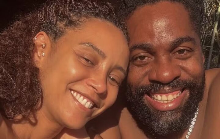 Taís Araujo curte férias com Lázaro Ramos e se declara: ‘Muito melhor com você’
