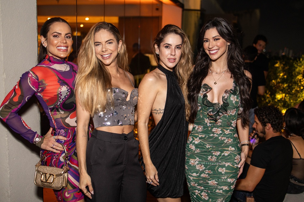 Luana Brandão, Bianca Neves, Karen Martins e Fernanda Schramm