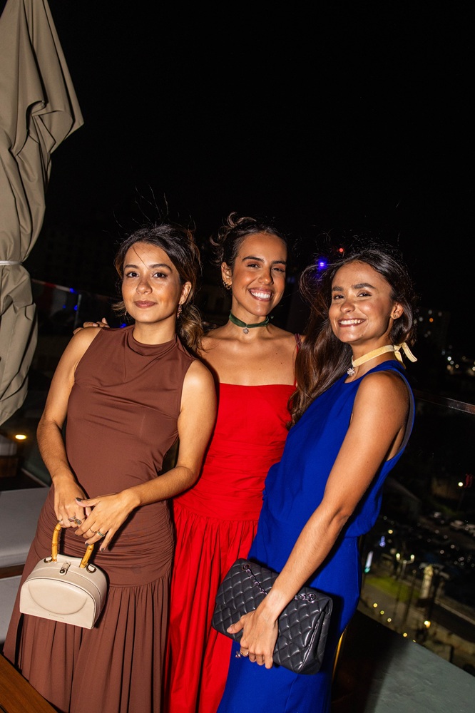 Luísa Alves, Maria Paula Romano e Hannah Fontes
