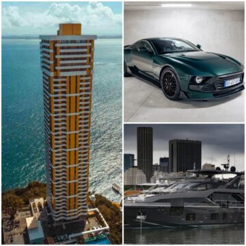 Apê mais caro da cidade e lancha maior que a de Bell: vencedor da Mega da Virada vive vida de luxo em Salvador