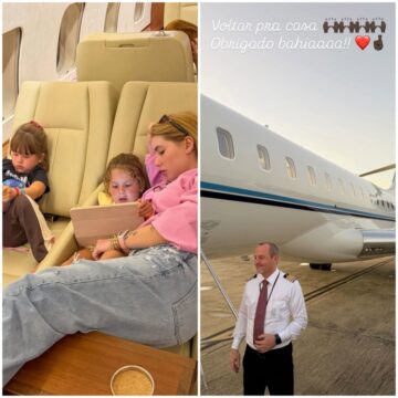 Após temporada em Trancoso, Virgínia e Vini Jr. viajam para a Espanha: ‘Obrigado, Bahia’