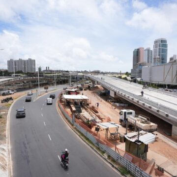 Obra em viaduto altera trânsito na região do Shopping da Bahia na próxima semana