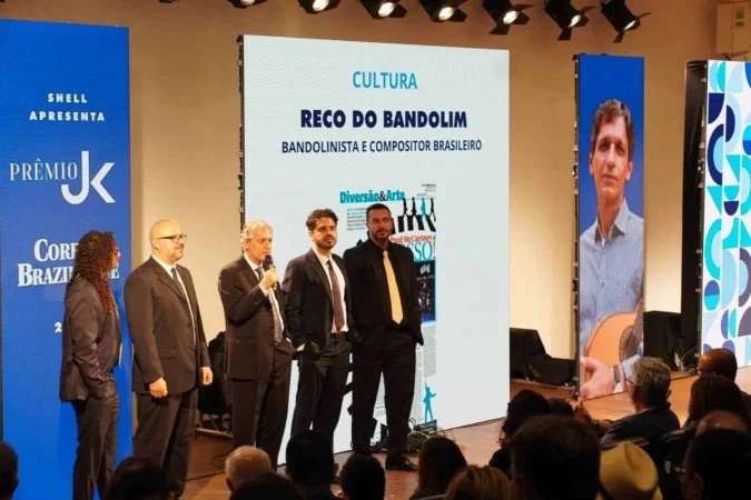 Baiano Reco do Bandolim vence Prêmio JK na categoria Cultura em Brasília