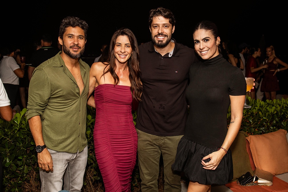 Ricardo Coelho, Luciana Amancio, Rafel Princhak e Ayeska Santana