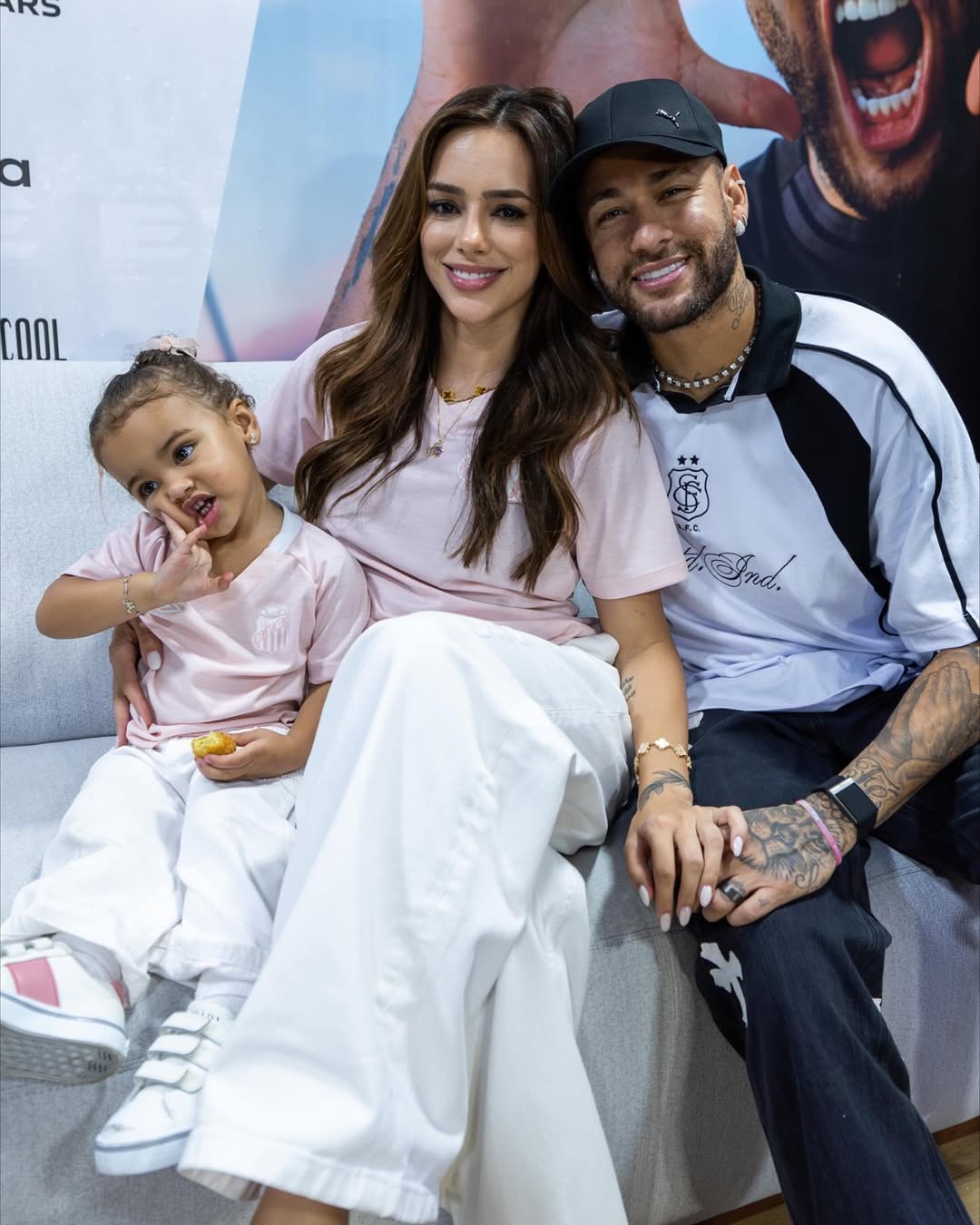 Filha de Neymar e Bruna Biancardi ganha homenagem especial do Santos: ‘Show de carisma e fofura’