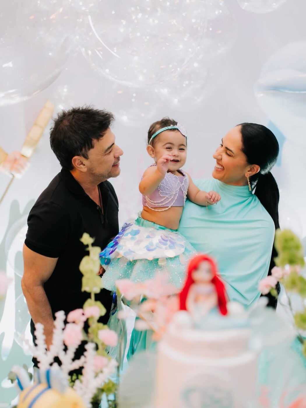 Graciele Lacerda revela detalhes do aniversário de 1 ano da sua filha com Zezé Di Camargo