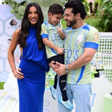 Filho de Marília Mendonça e Murilo Huff esbanja fofura em momento de carinho com o pai e a madrasta