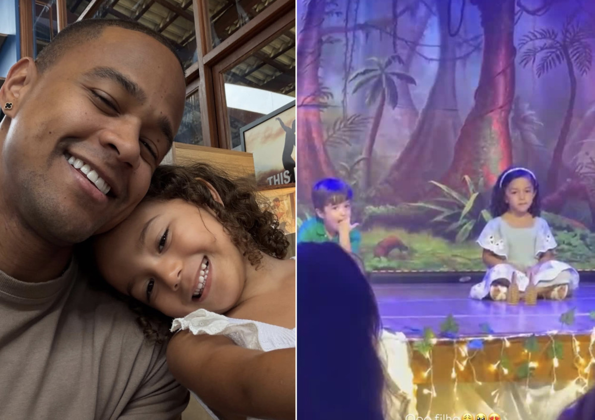 Léo Santana encanta ao mostrar momento fofo da filha Liz: “Fico impressionado”