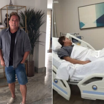 Leonardo recebe alta hospitalar e fala sobre a internação: “Tive que correr”