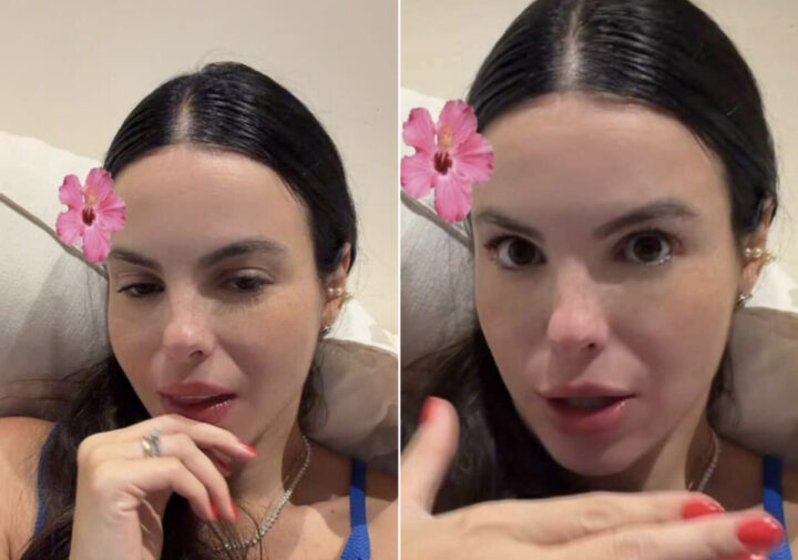 Grávida, Sthefany Brito enfrenta perrengue no condomínio onde mora: ‘Já estou assim’