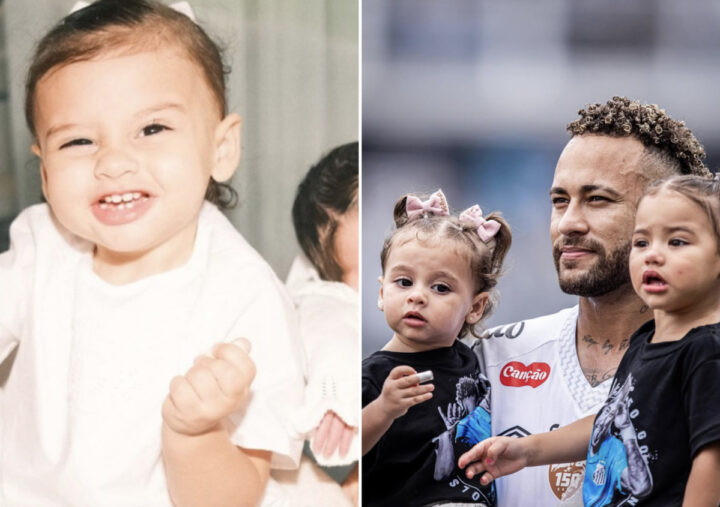 Filha de Neymar esbanja fofura em evento antecipado de Natal; veja fotos