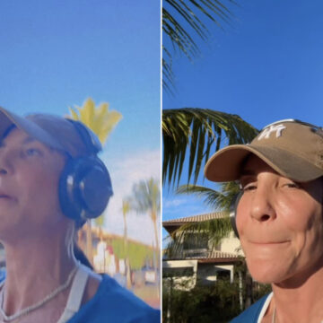 Ivete Sangalo esbanja energia ao se exercitar em famoso destino baiano