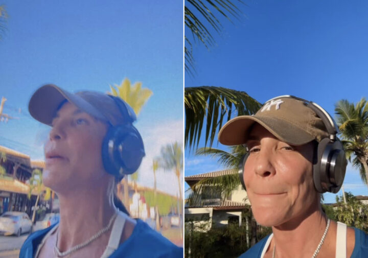 Ivete Sangalo esbanja energia ao se exercitar em famoso destino baiano