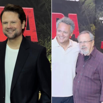 Selton Mello presta homenagem aos pais em pré-estreia do filme “Anaconda”