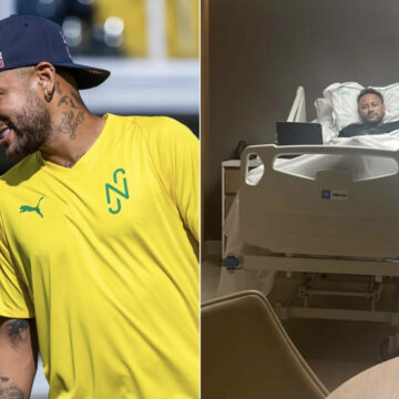 Neymar passa por cirurgia e Santos atualiza estado de saúde do atleta