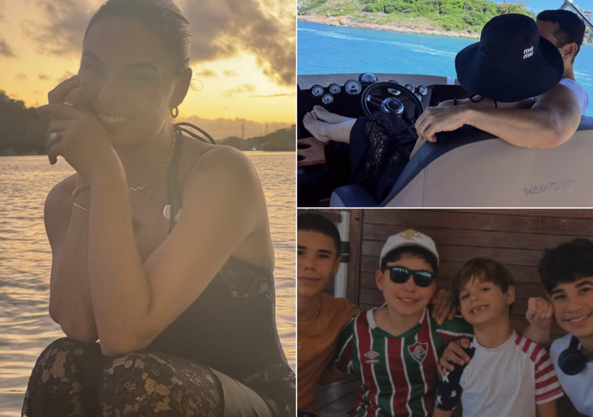 Isis Valverde abre álbum de viagem especial com Marcus Buaiz e os filhos; veja