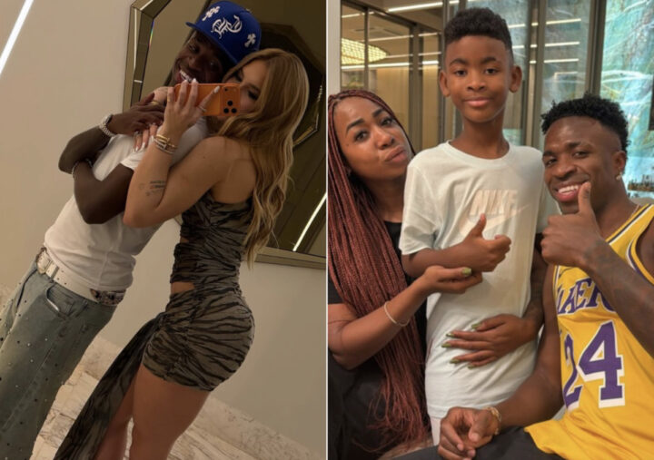 Vini Jr. curte temporada de descanso em Goiânia com Virginia Fonseca