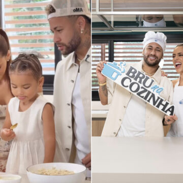 Filha de Bruna Biancardi e Neymar rouba a cena em especial de Natal com os pais; veja