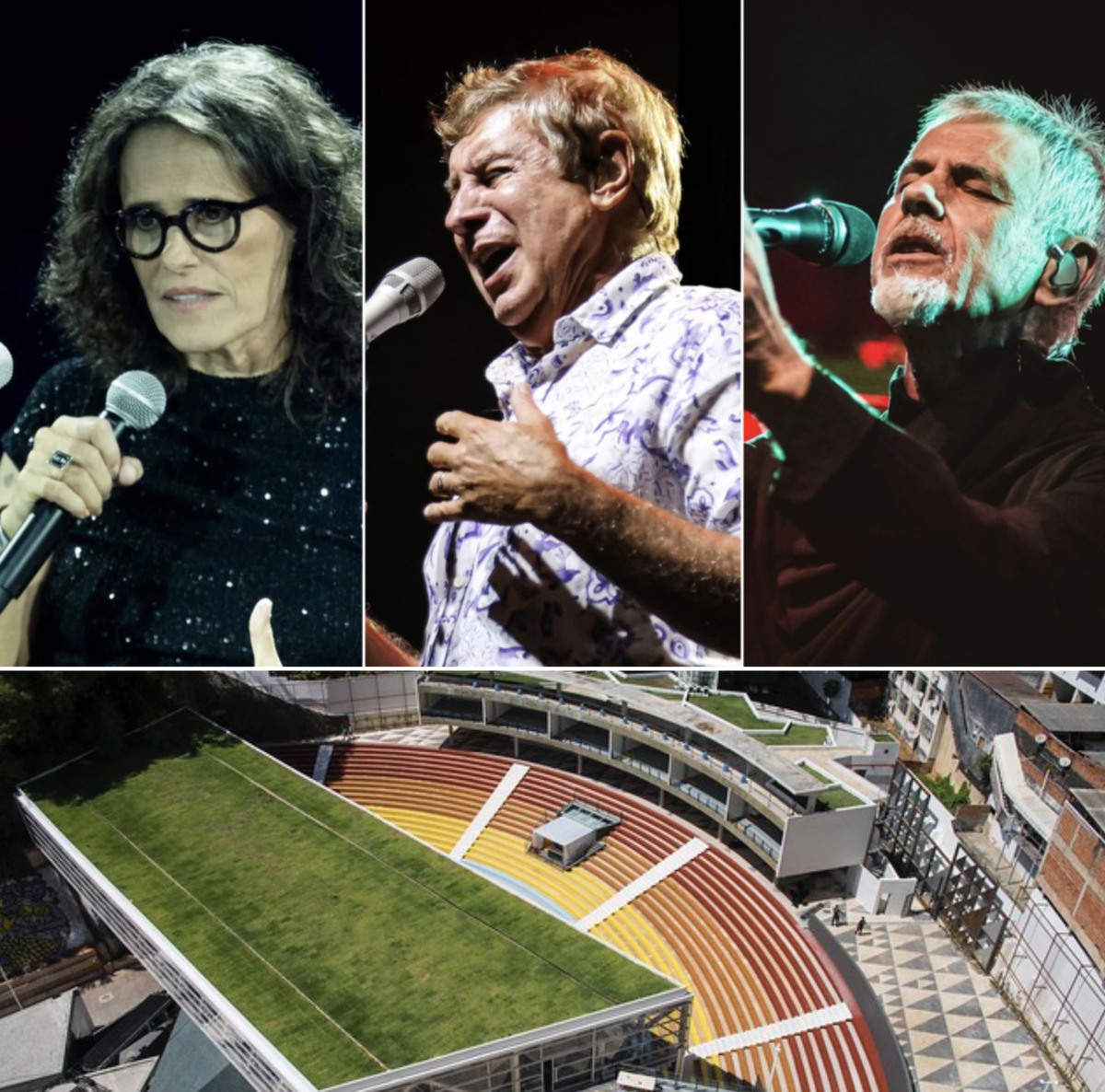 Ingressos para shows de Zélia Duncan, Flávio Venturini e Ritchie em Salvador começam a ser vendidos na próxima semana