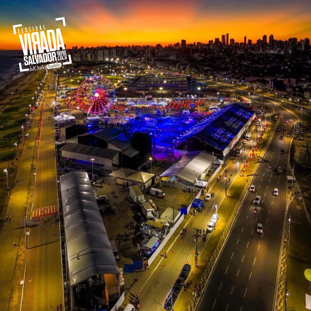 Festival Virada Salvador 2026 tem dois acessos pela orla e reforço na segurança