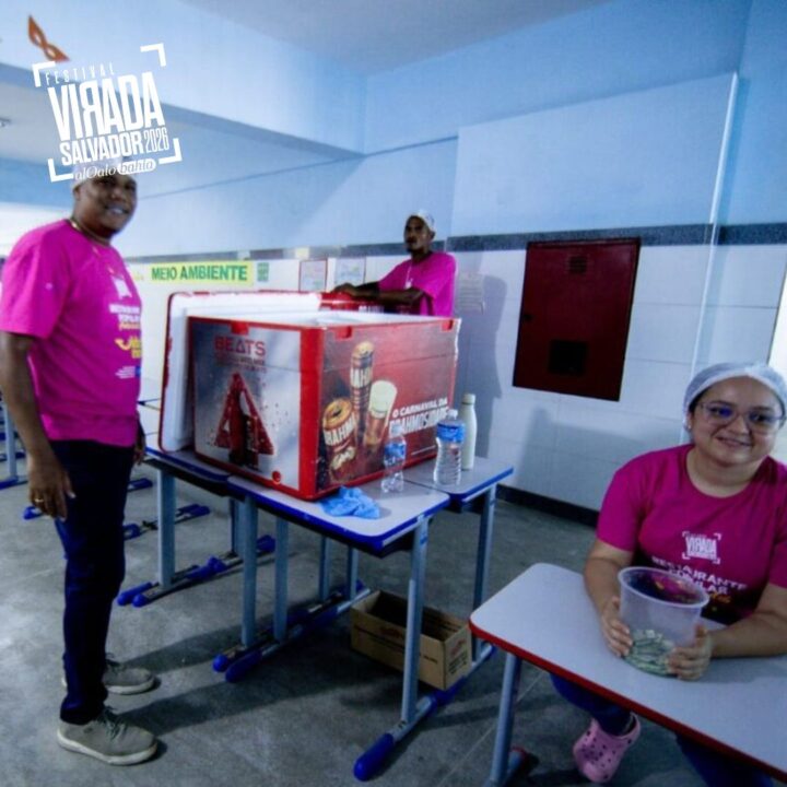 Ambulantes recebem alimentação e transporte gratuitos no Festival Virada Salvador 2026