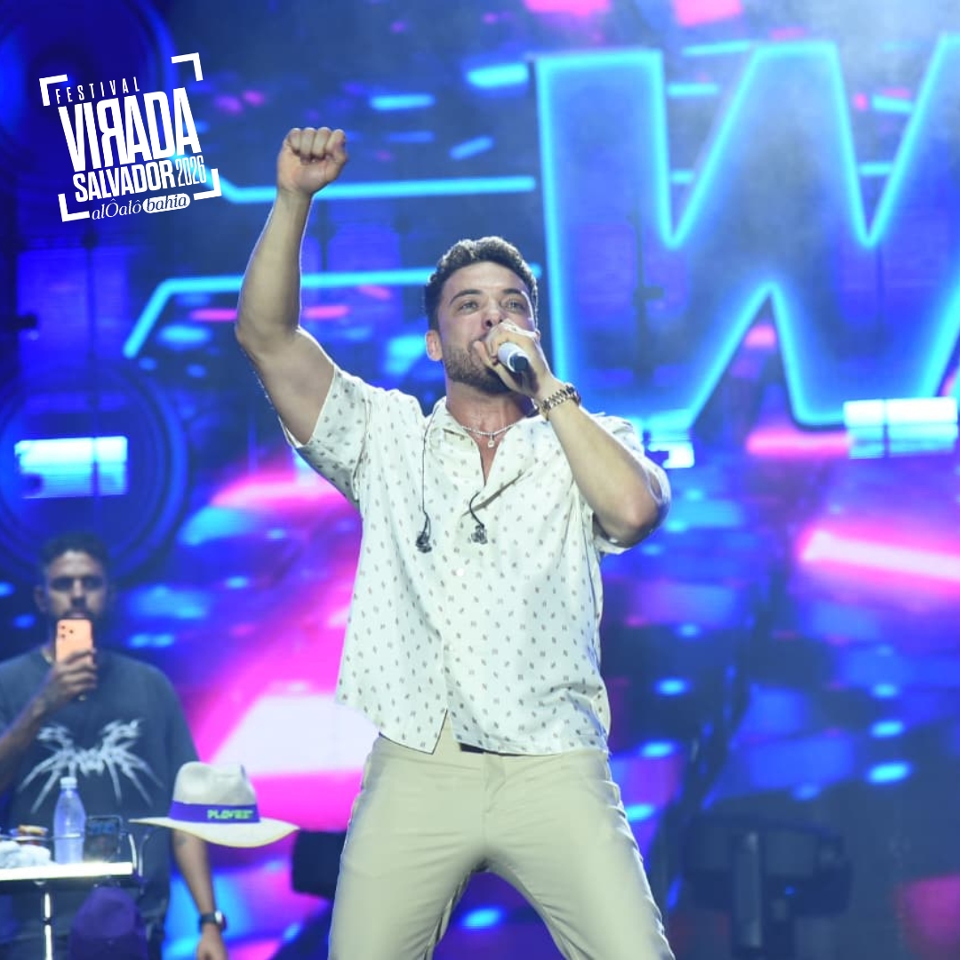 Hit atrás de hit: Wesley Safadão incendeia o primeiro dia da Virada Salvador