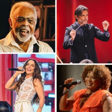 Fique ligado! TVE transmite shows de Gilberto Gil e OSBA com Ivete Sangalo e Margareth
