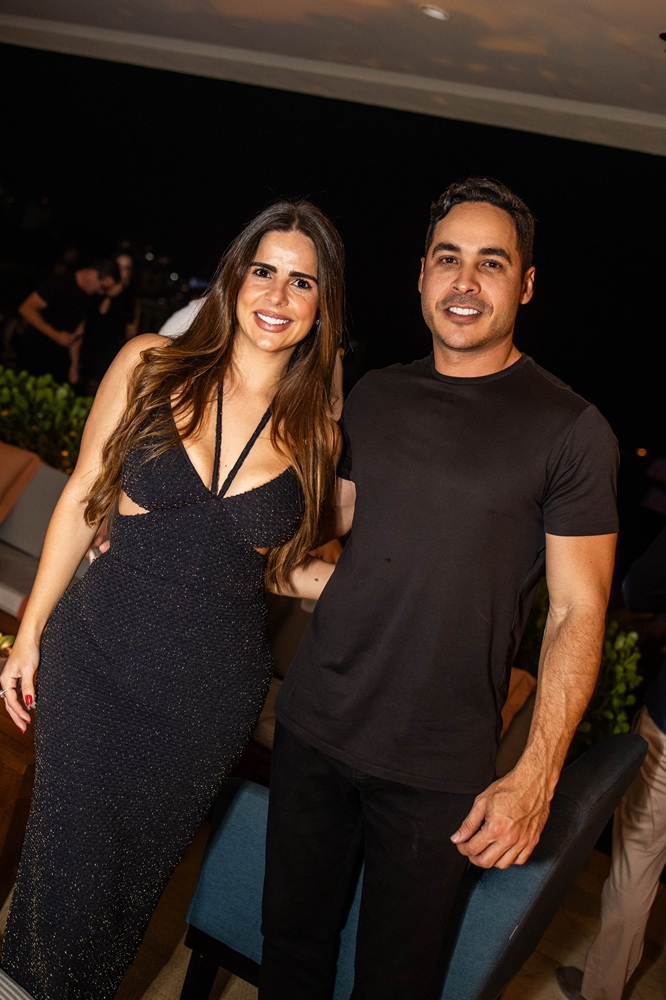 Thais Leal e Thiago Alvim