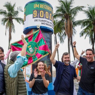 Brasil bate recorde histórico e alcança 9 milhões de turistas estrangeiros em 2025