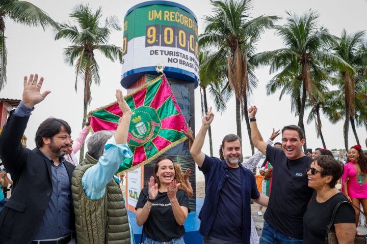 Brasil bate recorde histórico e alcança 9 milhões de turistas estrangeiros em 2025