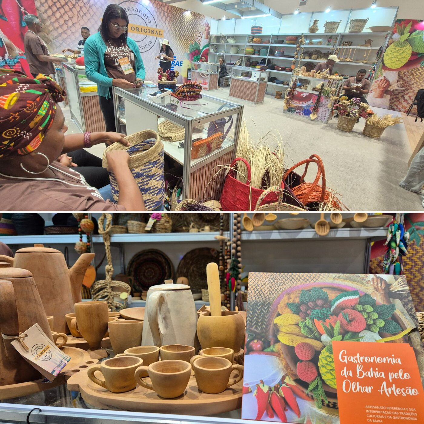 Livro lançado em Salvador celebra a relação do artesanato com a gastronomia baiana