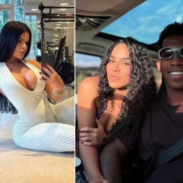 Influenciadora afirma que está grávida de zagueiro que namora ex-BBB: ‘Sem o apoio do genitor’