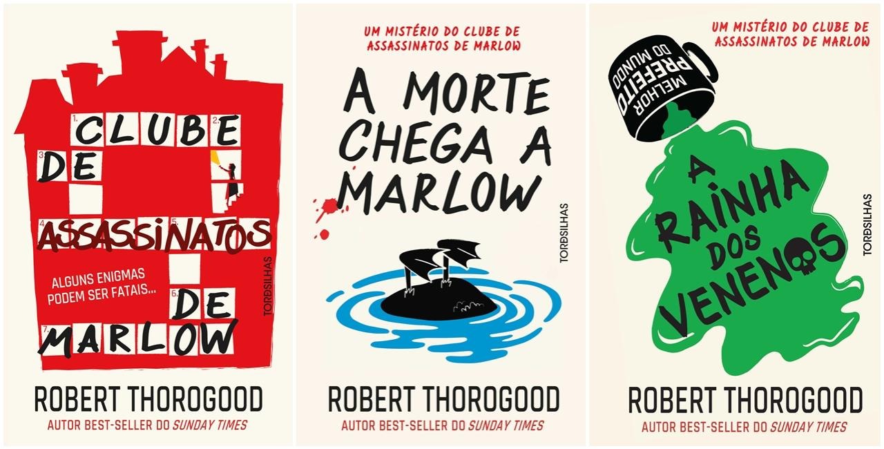 Saga literária de romances policiais à la Agatha Christie chega ao Brasil