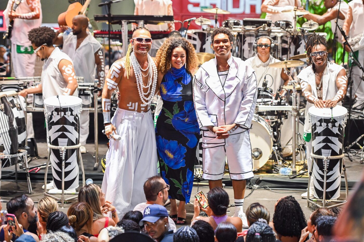 Buja Ferreira, Rachel Reis e Denny Denan 