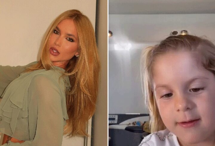 Virginia encanta web ao compartilhar vídeo da filha Maria Flor: ‘Blogueira preferida’